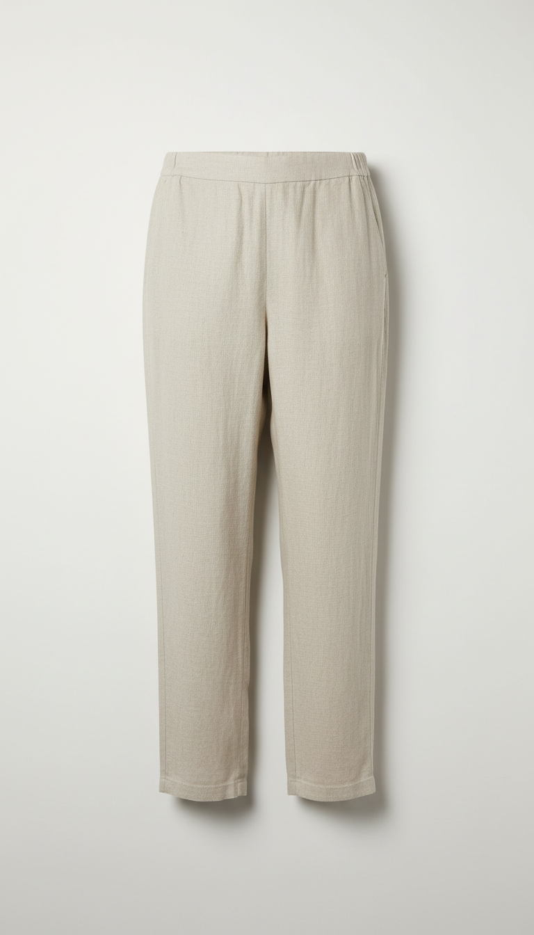 Pantalon lin naturel