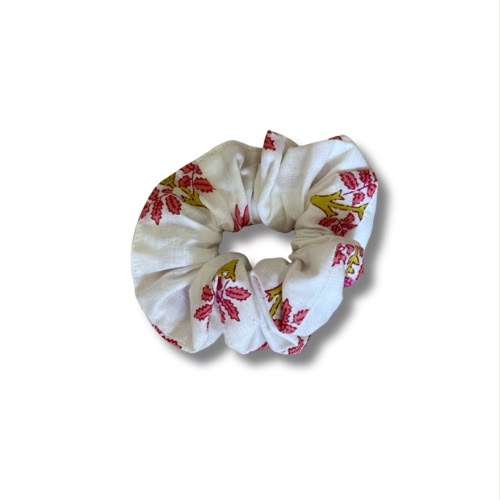 "Chouchou fille Éléonore Charlimé accessoire enfant fait main 3/6 ans"


