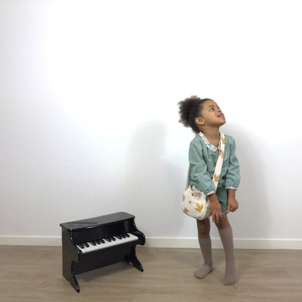 "Chaussettes montantes portées enfant Charlimé création nantaise 3/6 ans"